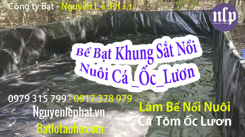 Bạt lót ao hồ nuôi cá