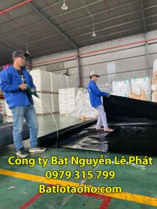 Bạt Lót Ao Hồ Chứa Nước Nuôi Cá Chống Thấm Tại Hà Tĩnh