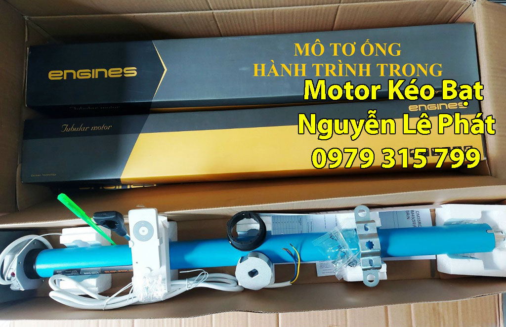 Motor kéo bạt mái hiên che