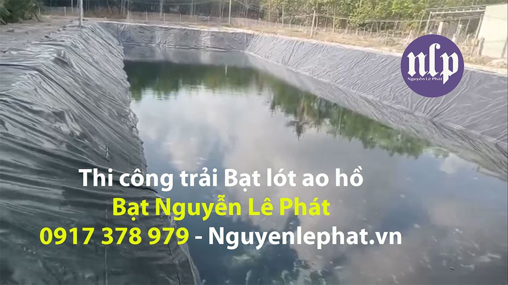 Bạt Lót Hồ Cá HDPE