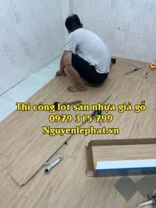 sàn nhựa giả gỗ quận 7