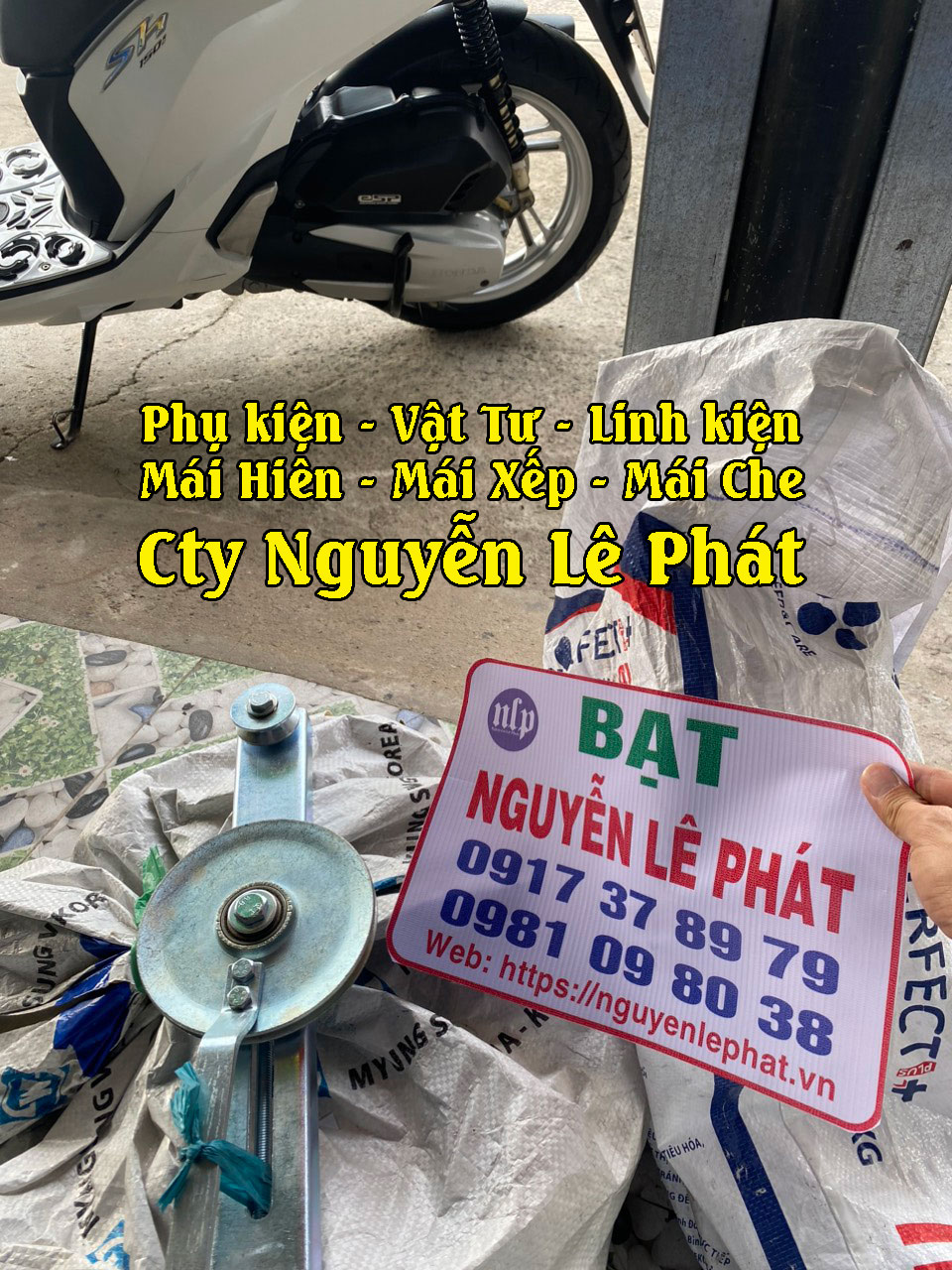 Phụ kiện mái xếp Quận 9