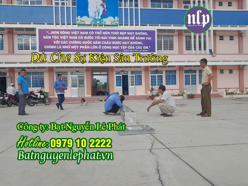 Dù che sự kiện sân trường - 0979 102222