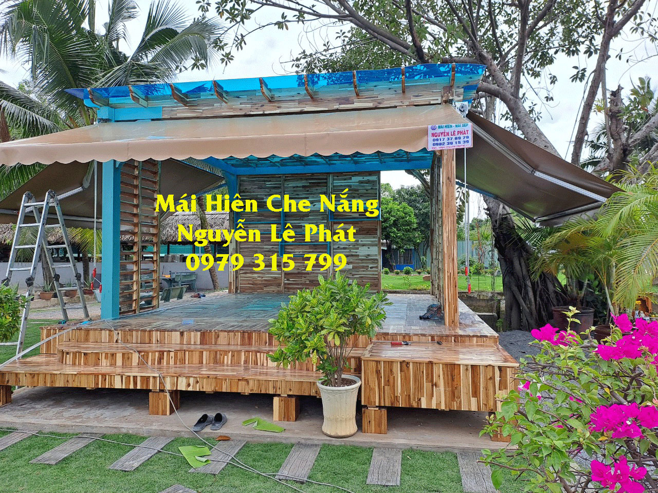 Thợ Lắp Mái Hiên Di Động, Mái Che Quay Tay Tại Quận Gò Vấp