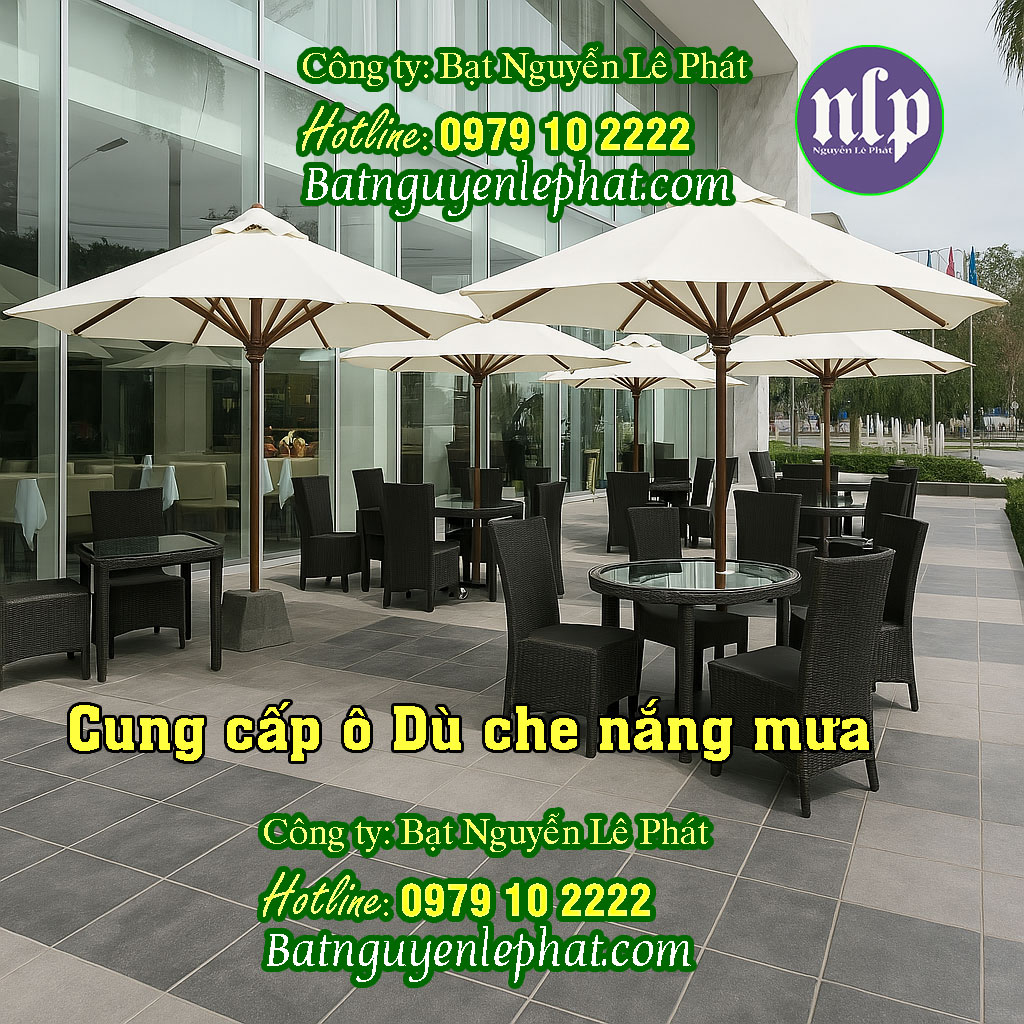 Thay áo dù che nắng mưa ngoài trời Thay áo dù che nắng mưa ngoài trời