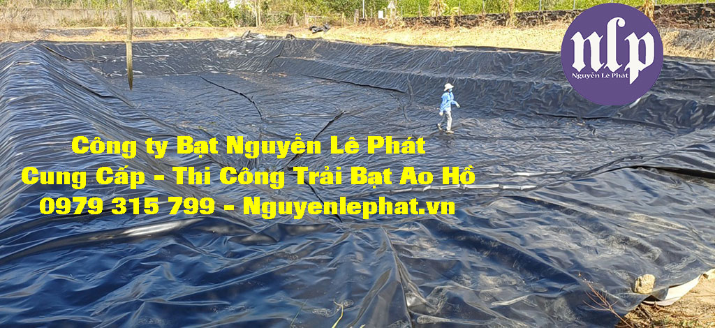 Bạt nhựa HDPe lót ao hồ Bàu Bàng