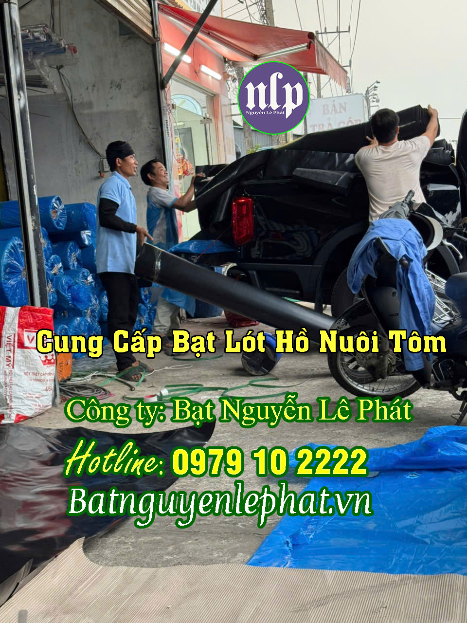 Bạt Nhựa HDPE 0.5mm Lót Ao Hồ Chứa Nước Quảng Nam