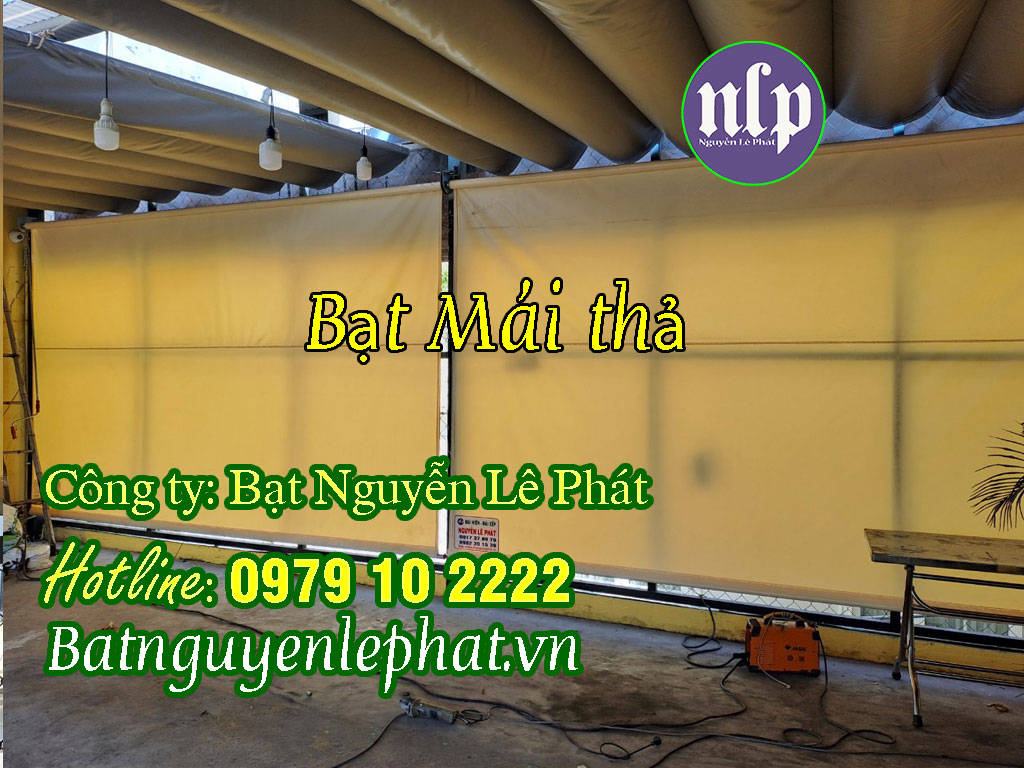 Lắp đặt mái bạt thả - 0979 102222