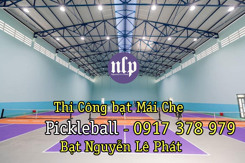 mái che cho sân chơi Pickleball Biên Hòa