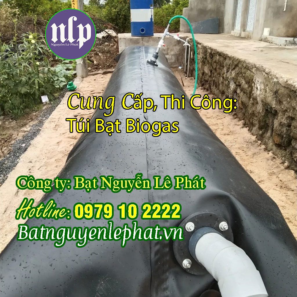 Túi Bạt Làm Hầm Biogas