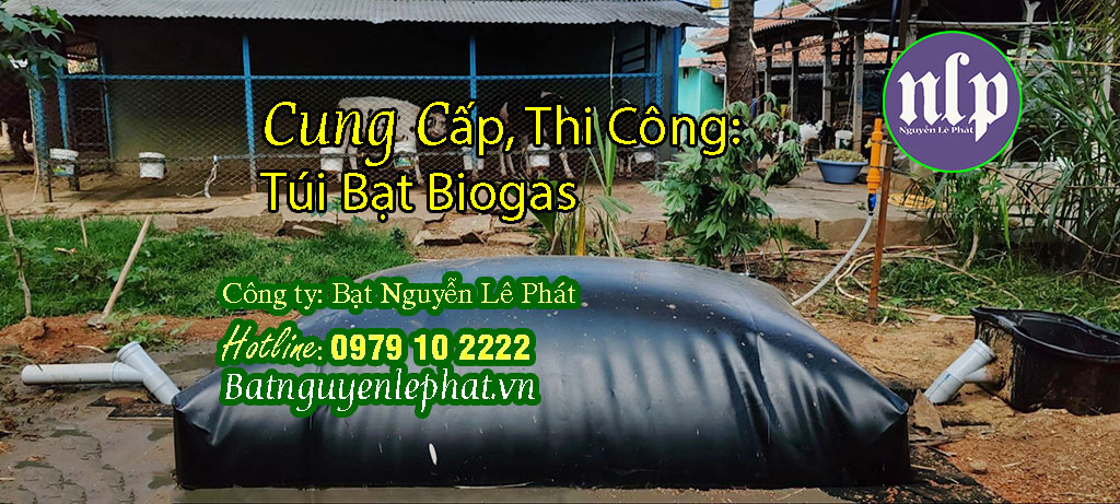 Túi Bạt Làm Hầm Biogas