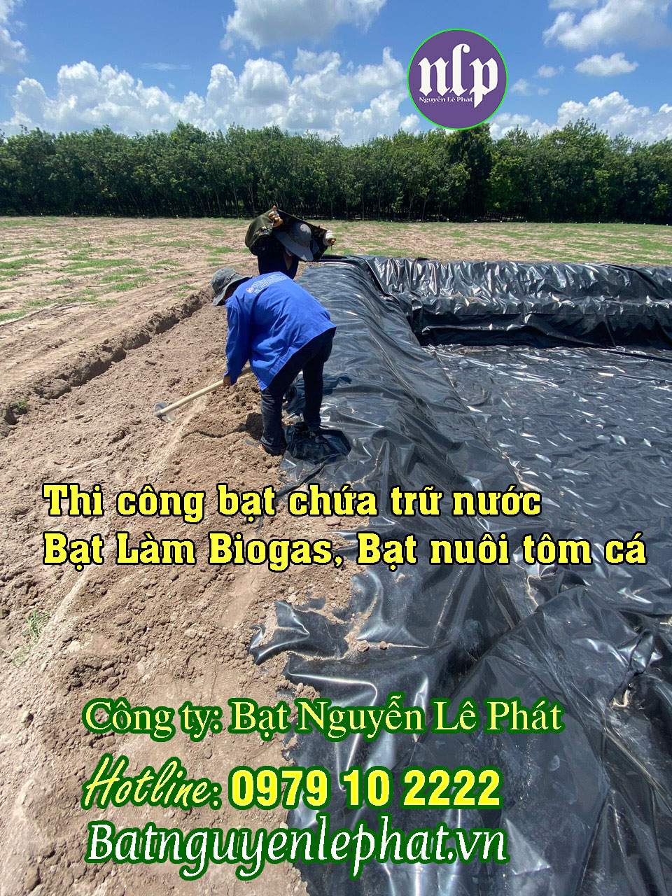 Bạt Lót Ao Hồ HDPE Cho Nuôi Cá, Tôm tại Nam Định