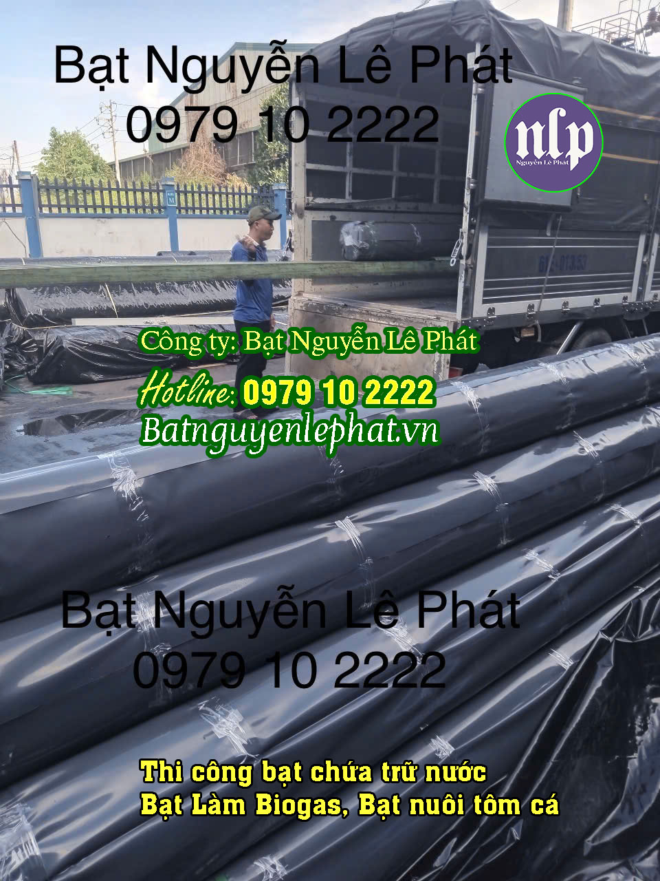 Giá Bạt Lót Hồ Chứa Nước HDPE 0,5mm Tại Lâm Đồng