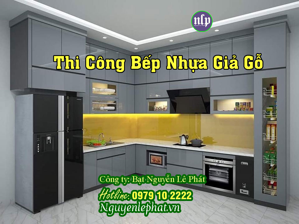 Thi Công Tủ Nhựa, Bếp Nhựa Giả Gỗ Tại Dĩ An Thi Công Tủ Nhựa, Bếp Nhựa Giả Gỗ Tại Dĩ An