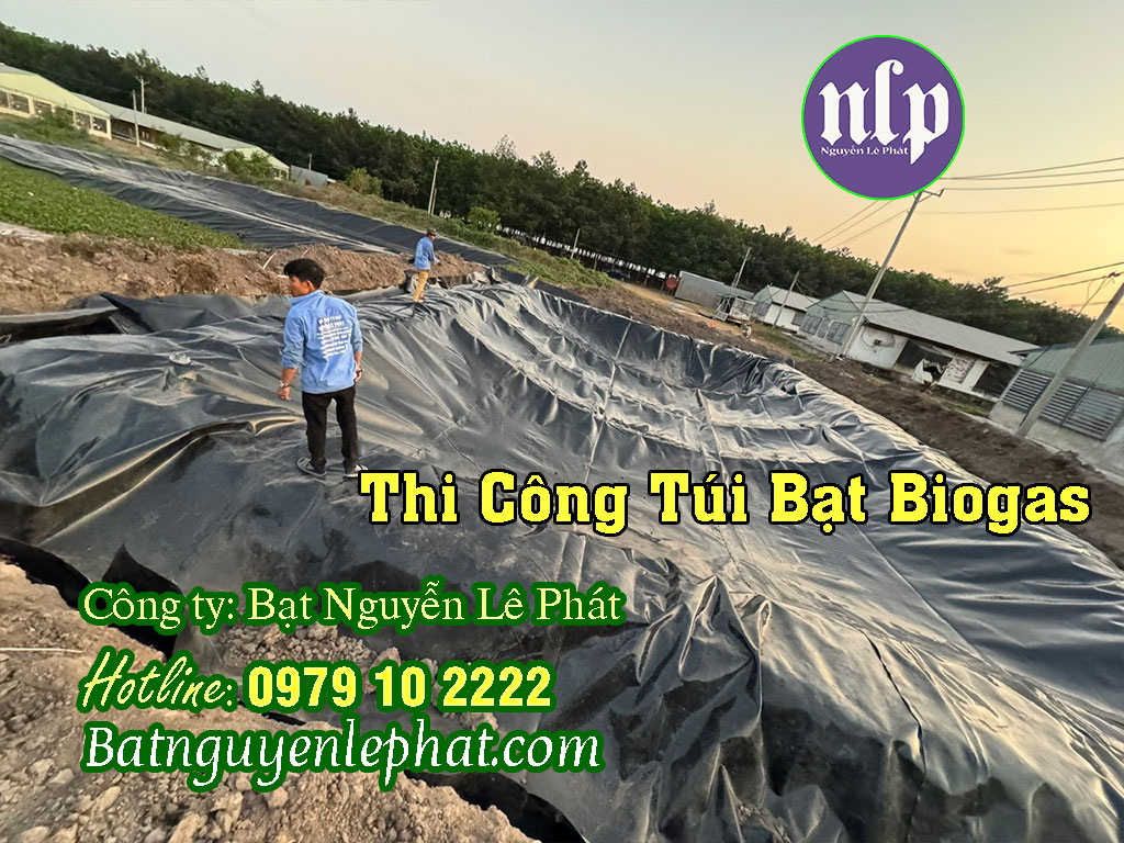 Túi biogas HDPE chuyên dụng tại Thái Nguyên