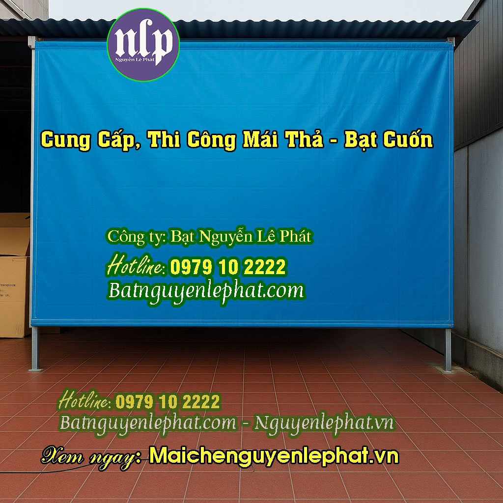 Bạt che nắng ban công sân thượng Bạt che nắng ban công sân thượng