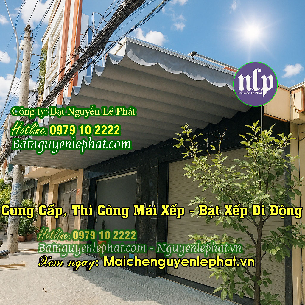 Lắp Mái Che Bạt Xếp Kéo Di Động tại Quận Thủ Đức HCM Lắp Mái Che Bạt Xếp Kéo Di Động tại Quận Thủ Đức HCM