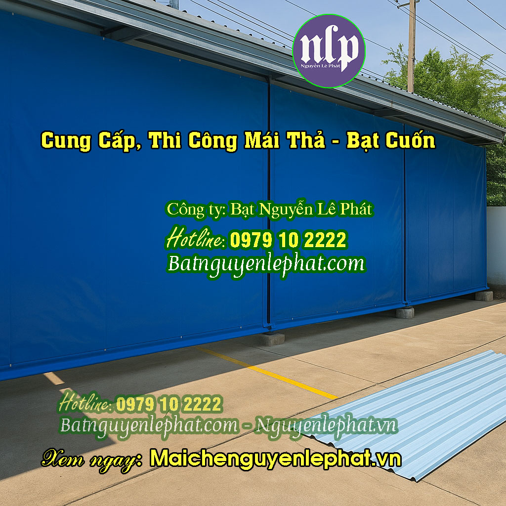 Lắp Bạt Thả, Bạt Cuốn Che Nắng Ngoài Trời tại Bình Chánh, TPHCM Lắp Bạt Thả, Bạt Cuốn Che Nắng Ngoài Trời tại Bình Chánh, TPHCM