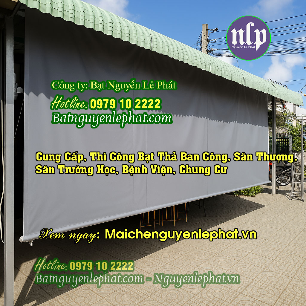 Mẫu mái bạt thả che nắng mưa Mẫu mái bạt thả che nắng mưa