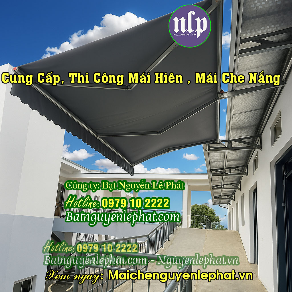 Mái hiên quay tay Dĩ An Mái hiên quay tay Dĩ An