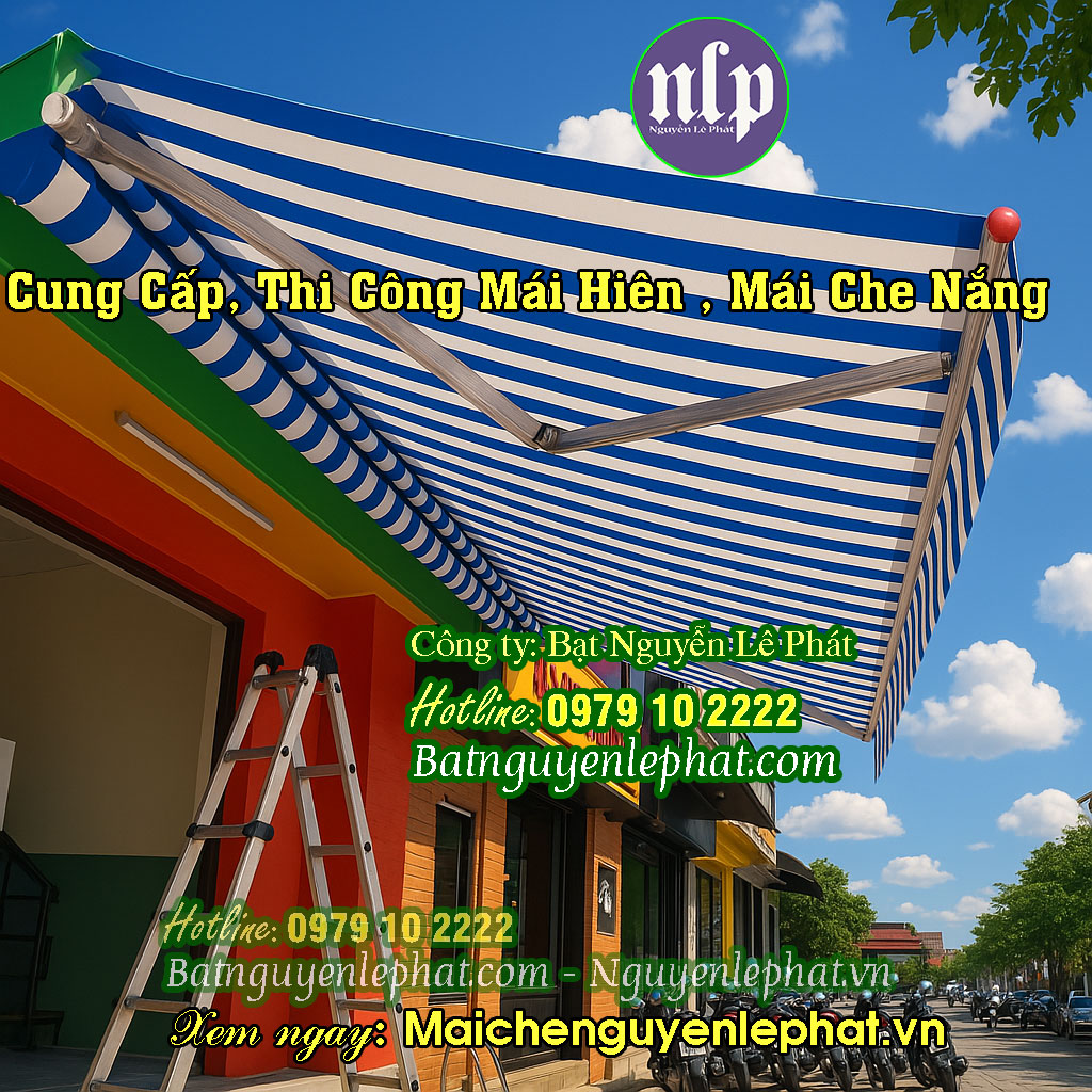 Mái hiên tay quay Dĩ An Mái hiên tay quay Dĩ An