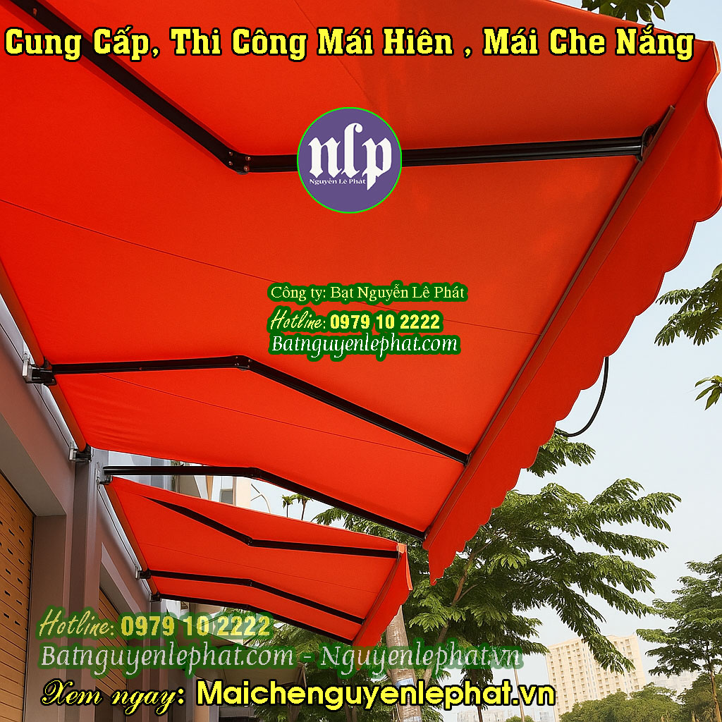 Mái hiên quay tay Dĩ An Mái hiên quay tay Dĩ An