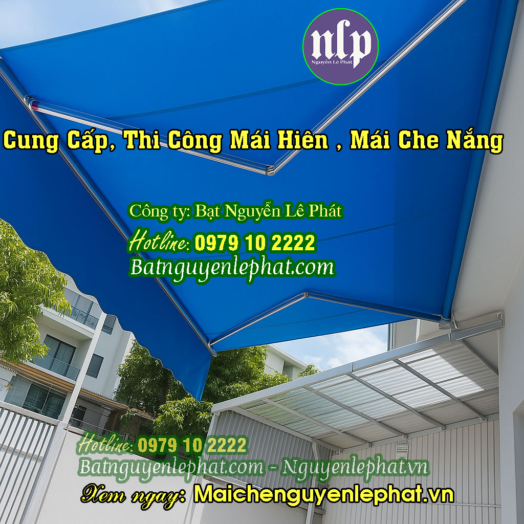 Mái hiên tay quay Bàu Bàng Mái hiên tay quay Bàu Bàng
