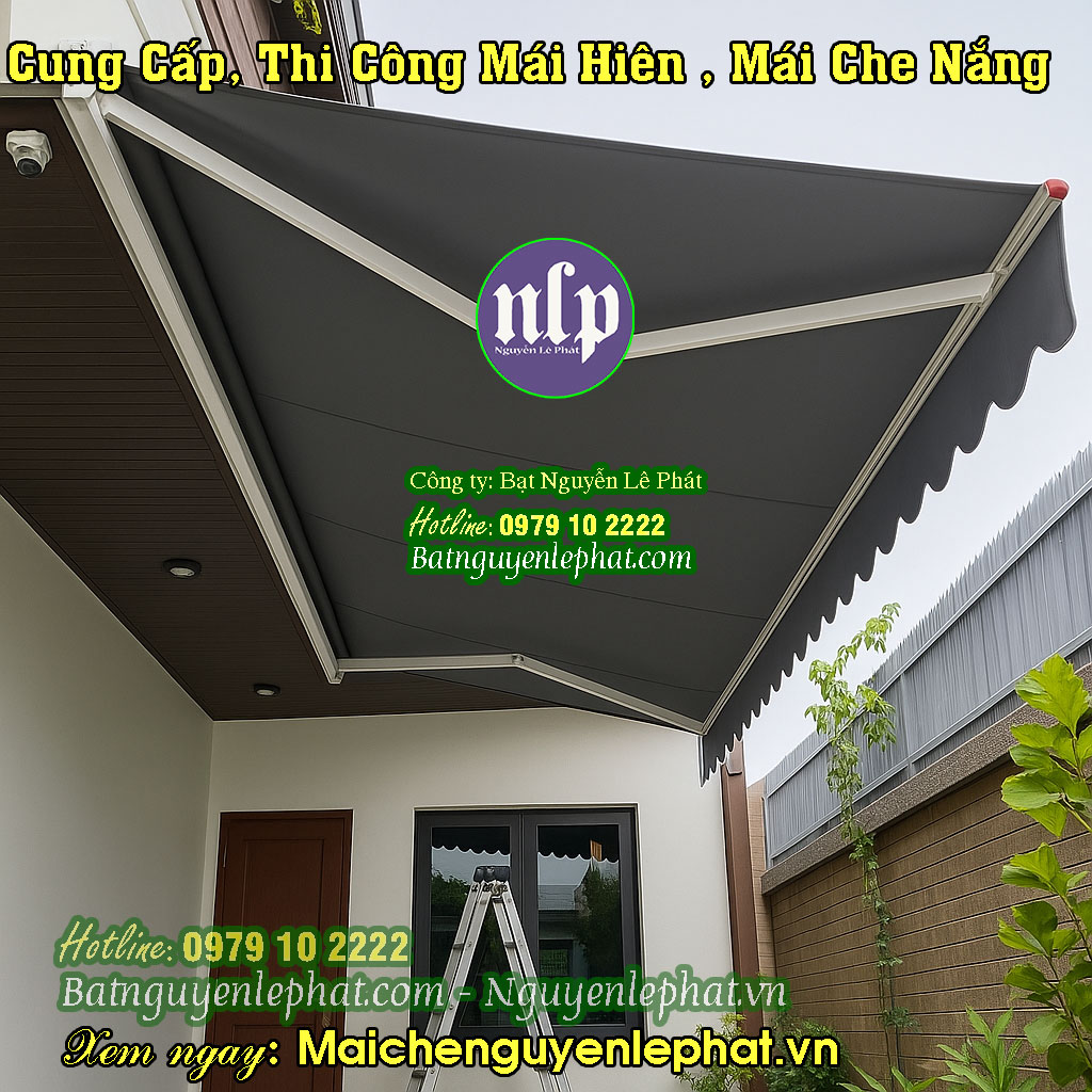 Bạt mái che nắng mưa Dĩ An Bạt mái che nắng mưa Dĩ An