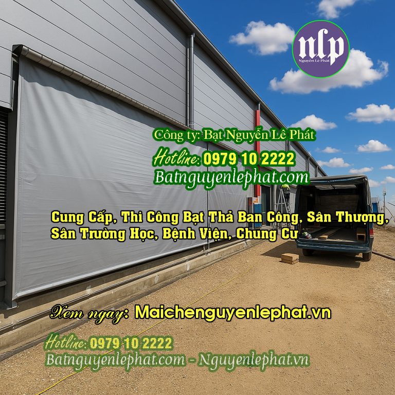 Bạt Che Nắng Mưa Tự Cuốn Tại Quận Gò Vấp