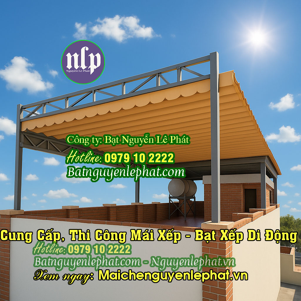 Mái xếp bạt kéo Thủ Đức Mái xếp bạt kéo Thủ Đức