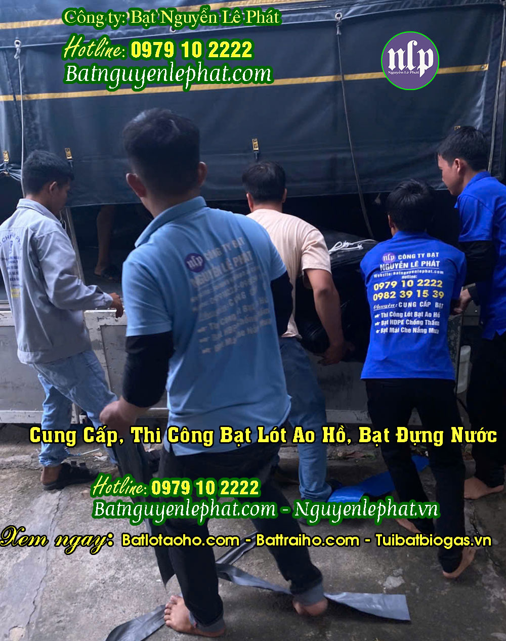 Bạt lót ao tôm TPHCM
