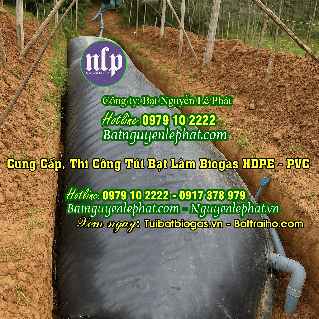 Bạt Làm Túi Biogas Bạt Làm Túi Biogas