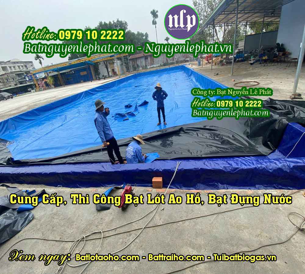Bạt Xanh Đen Lót Hồ Bơi Bình Dương Bạt Xanh Đen Lót Hồ Bơi Bình Dương