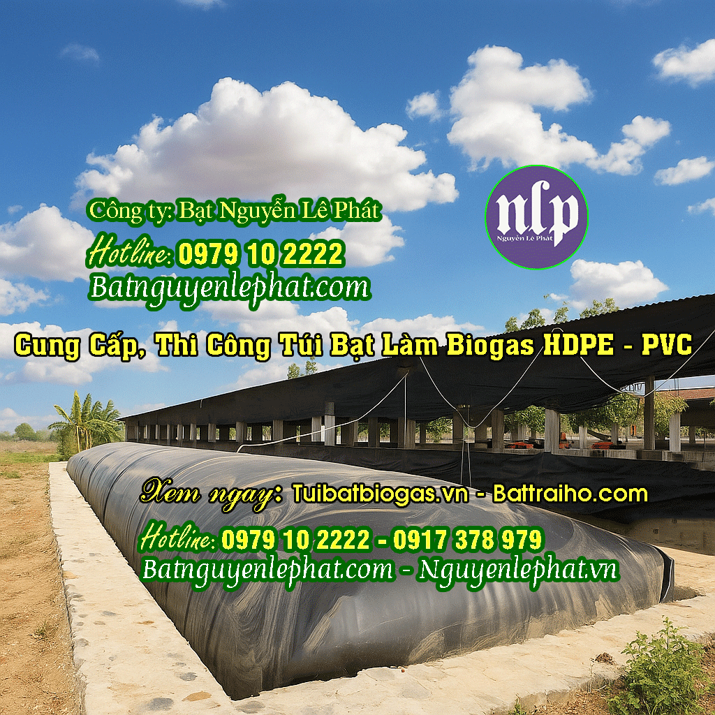 Cung Cấp Túi Biogas Trà Vinh Cung Cấp Túi Biogas Trà Vinh