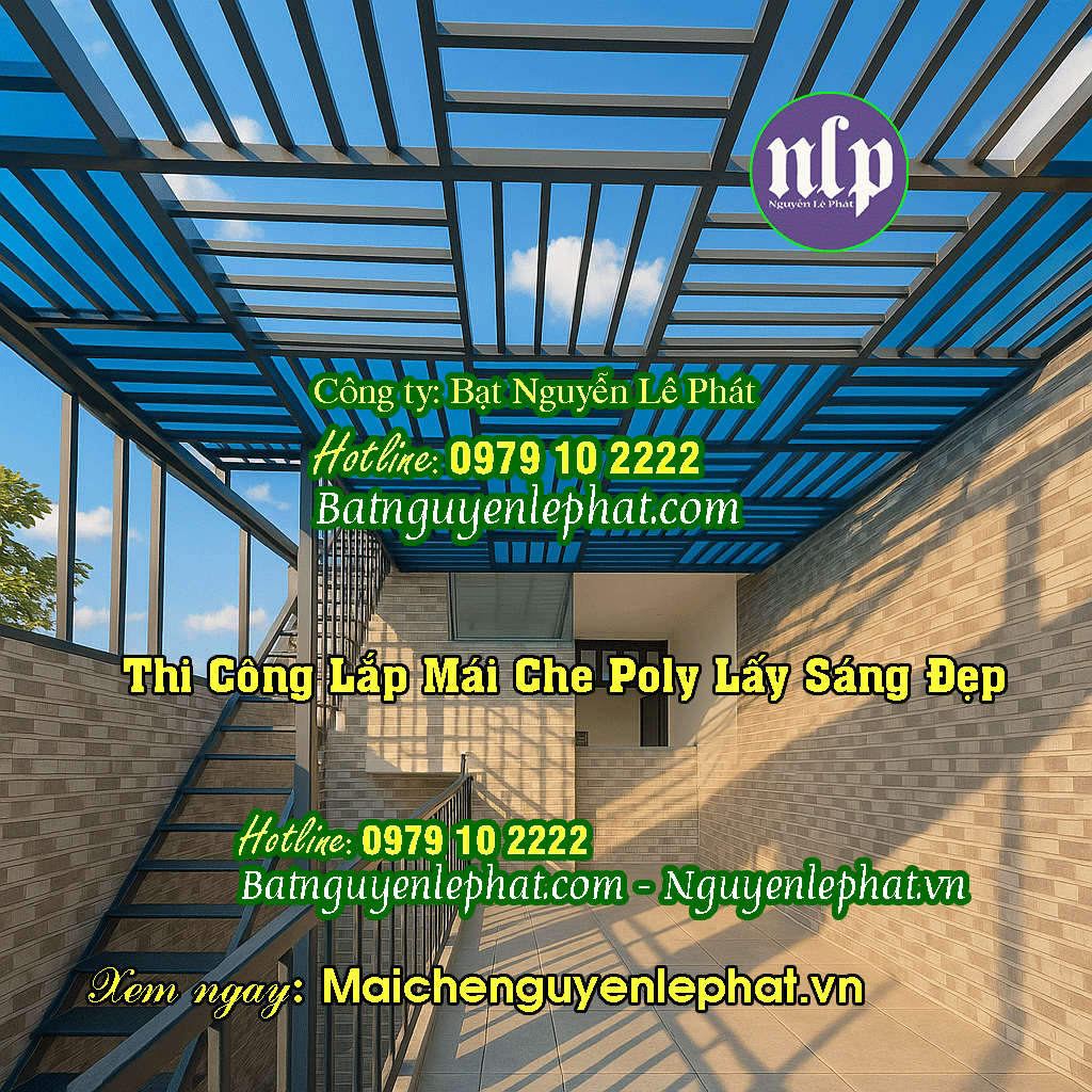 mẫu mái che nhựa poly lấy sáng đẹp mẫu mái che nhựa poly lấy sáng đẹp