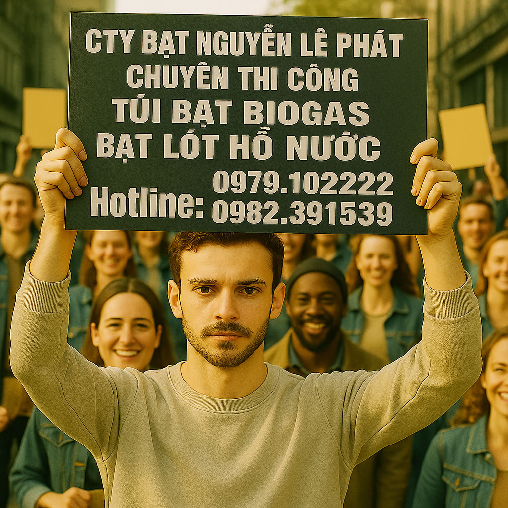 Cung cấp Túi Bạt Biogas Cung cấp Túi Bạt Biogas