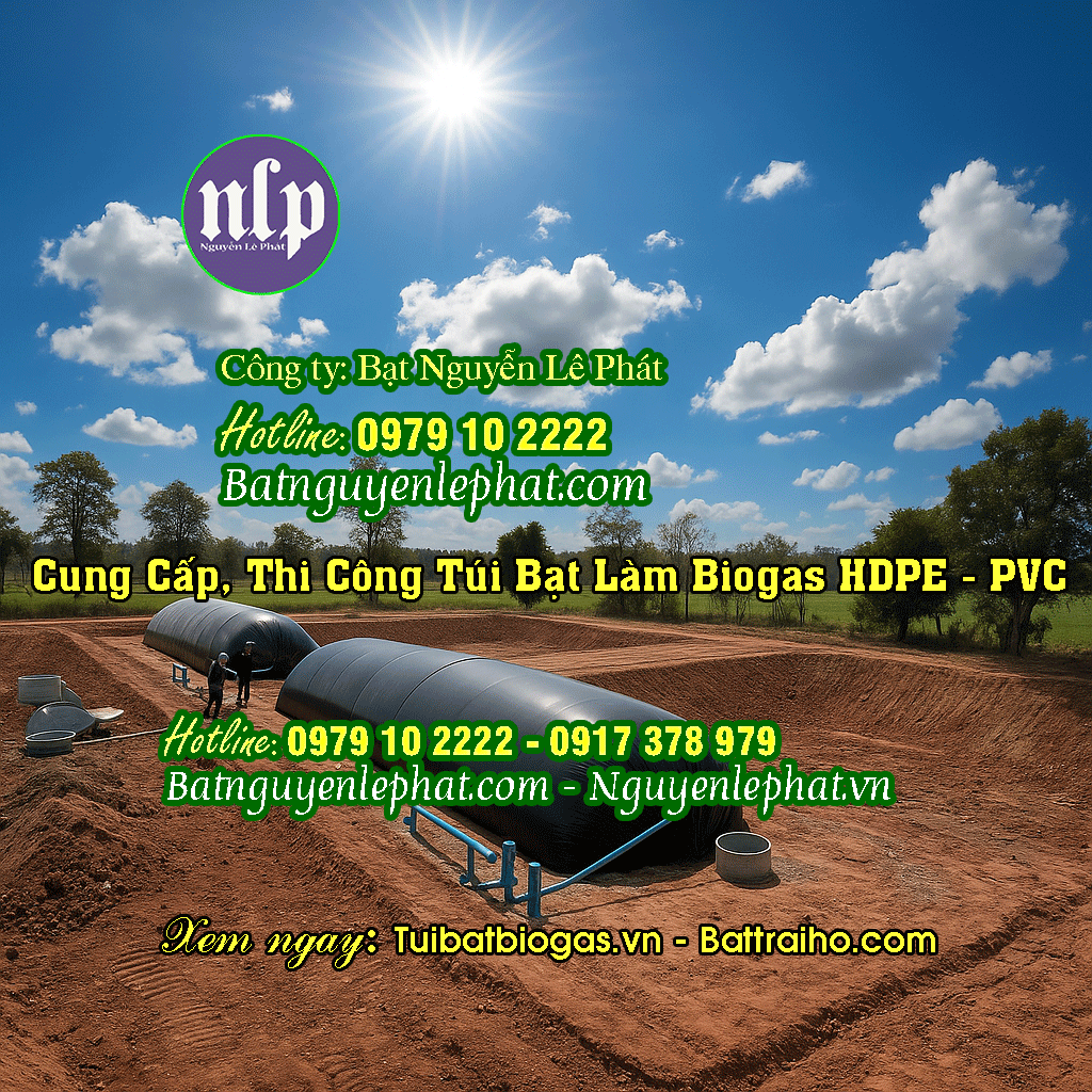 Túi Bạt Biogas tại Hậu Giang Túi Bạt Biogas tại Hậu Giang