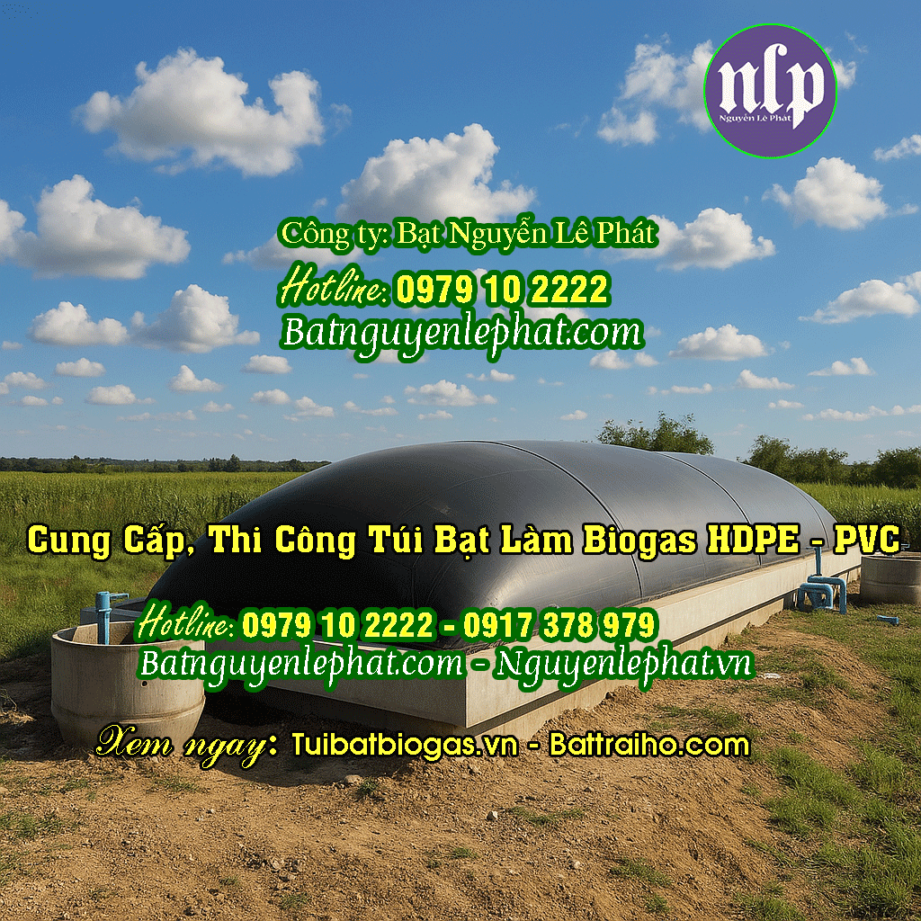 Túi Biogas, Túi Bạt Làm Hầm Biogas Quãng Nam Túi Biogas, Túi Bạt Làm Hầm Biogas Quãng Nam