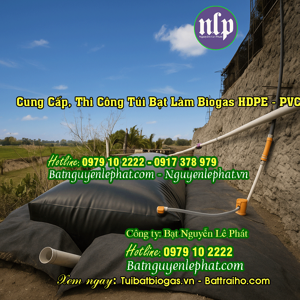 Túi Biogas, Túi Bạt Làm Hầm Biogas Quãng Nam Túi Biogas, Túi Bạt Làm Hầm Biogas Quãng Nam