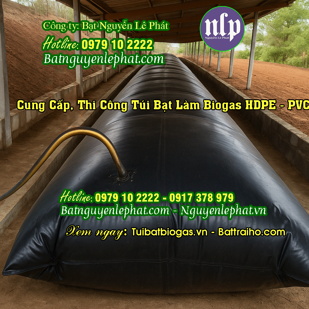 Túi Biogas, Túi Bạt Làm Hầm Biogas Quãng Nam Túi Biogas, Túi Bạt Làm Hầm Biogas Quãng Nam