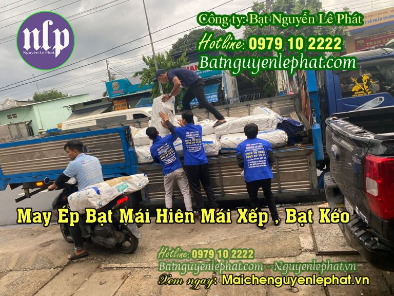 Báo Giá May Ép Bạt Mái Hiên Mái Xếp, May Bạt Che Thùng Xe Tải Ở Phú Giáo