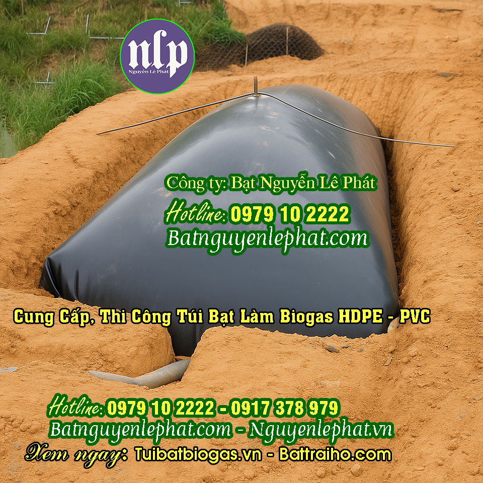 Túi biogas HDPE