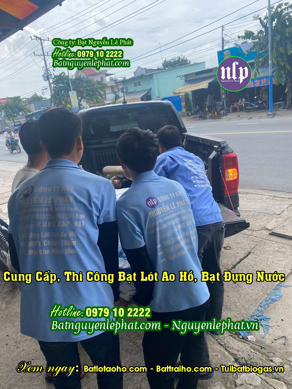thi công, đặt bạt ở Phú Giáo bat chua nuoc