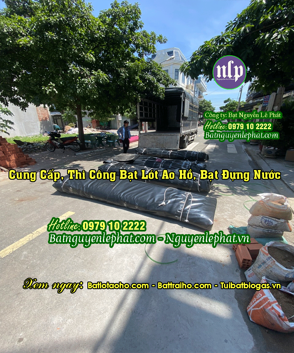 Cung cấp bạt lót hồ tại Trảng Bom
