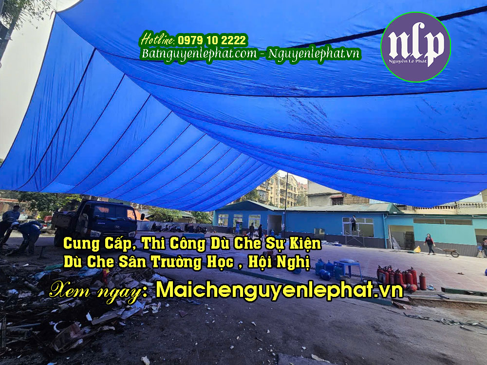Dù che sân trường ngoài trời tại Đà Lạt Dù che sân trường ngoài trời tại Đà Lạt