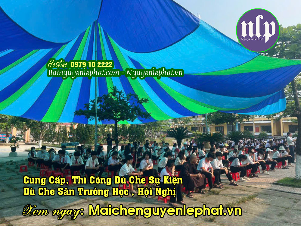 Dù che sân trường ngoài trời Dù che sân trường ngoài trời