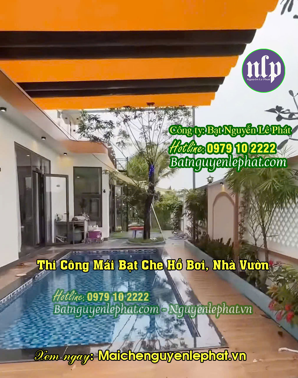 Thi Công Lắp Bạt Mái Hiên Mái Xếp Che Ngoài Trời tại Bình Dương