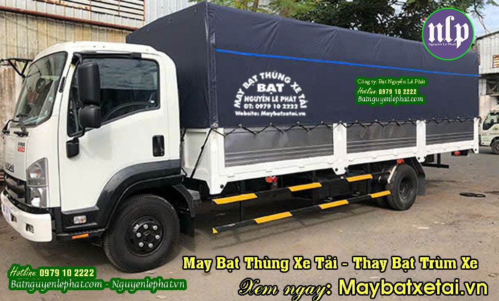 Thay Bạt, May Bạt Trùm Thùng Xe Tải tại Biên Hòa Đông Nai sửa chữa, thay bạt – may bạt xe tải tại Biên Hòa