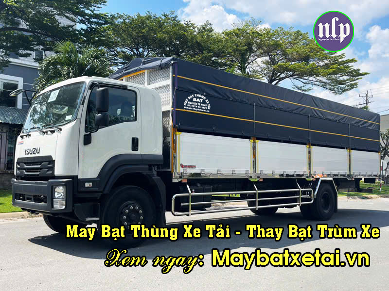 thay bạt xe tải cũ thành mới