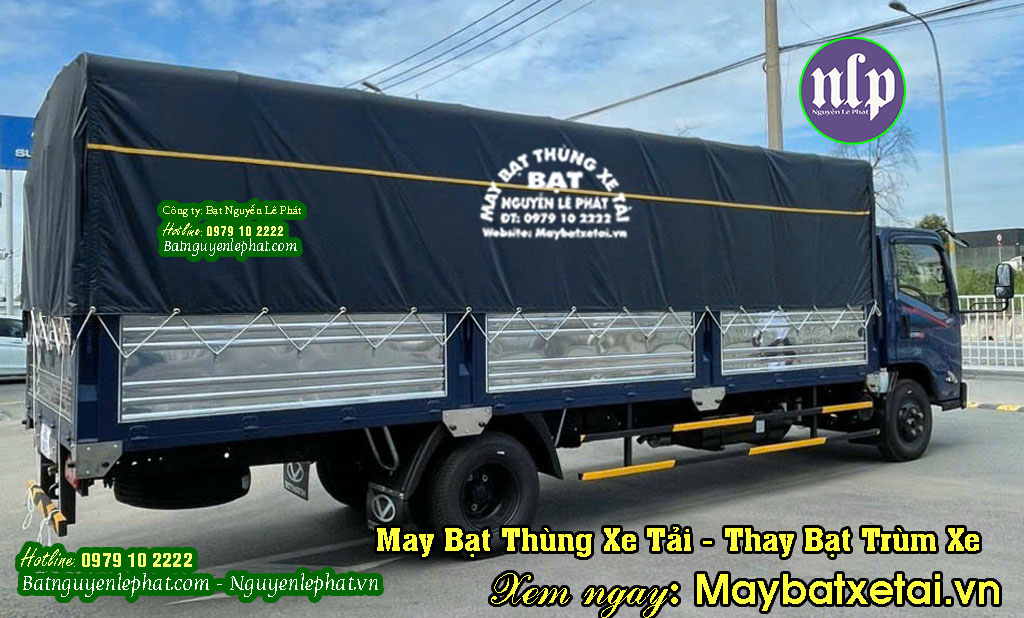 may bạt thùng xe tải theo yêu cầu